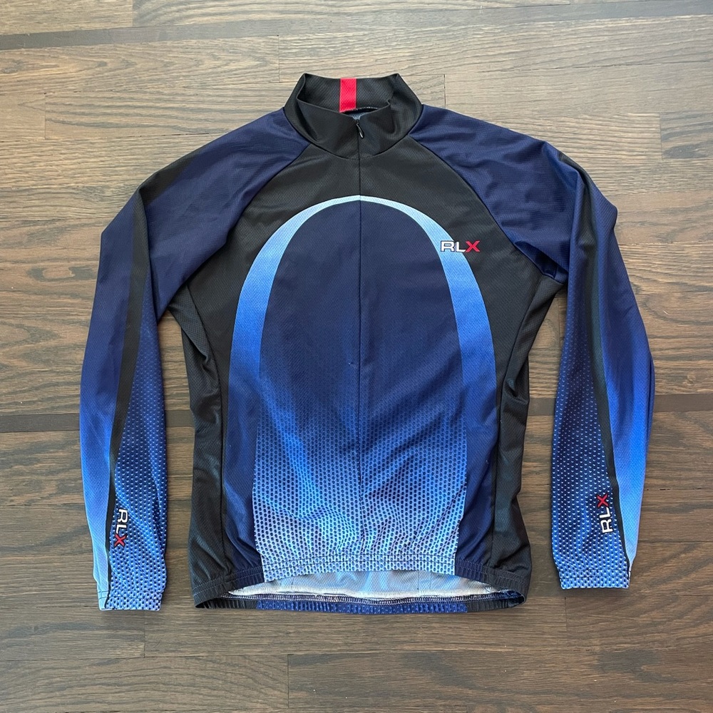 Ralph Lauren Sport long sleeve cycling jersey